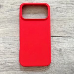 Red Protective iPhone 17 Pro Max Case